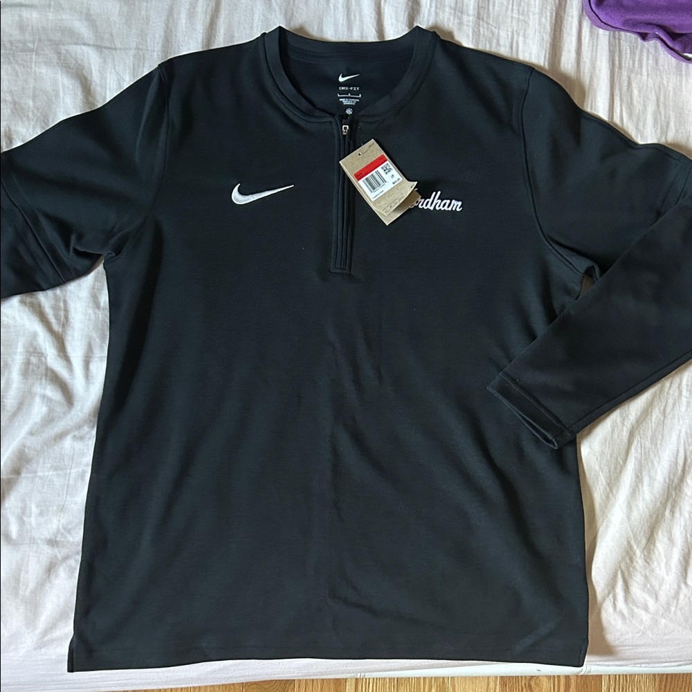 Nike Black Quarter-Zip Pullover